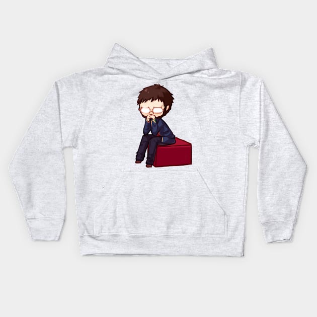 Life decisions with Gendo Kids Hoodie by Hyanna